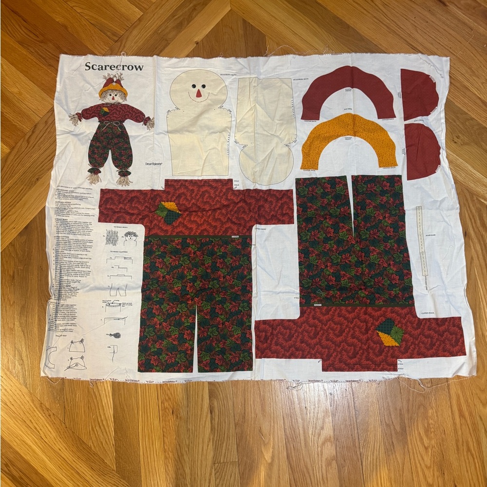 Scarecrow pattern panel